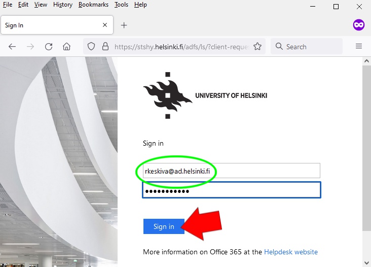 Owa outlook web app s hk posti selaimessa helpdesk